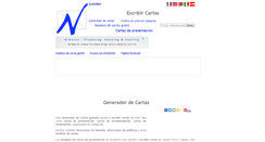 Desktop Screenshot of es.niceletter.com